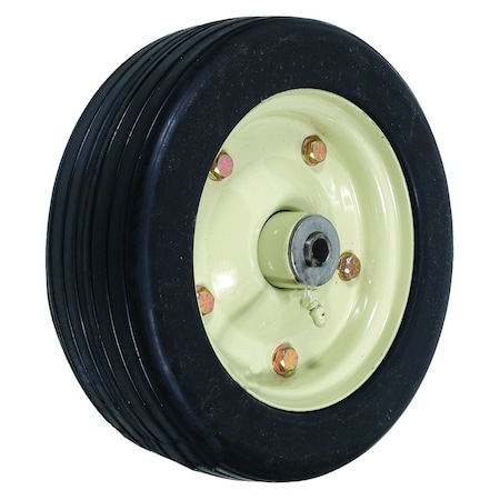 A & I Products WHEEL-DECK, 10X3.25, RIBBED, STEEL-TAN 3.25" x10" x10" A-B1WL46